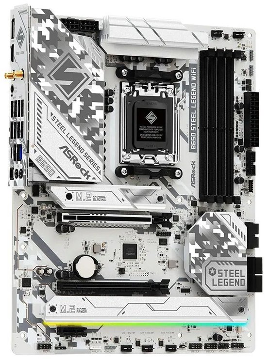 ASRock B650 Steel Legend WiFi B650 Socket AM5 ATX (7/8)