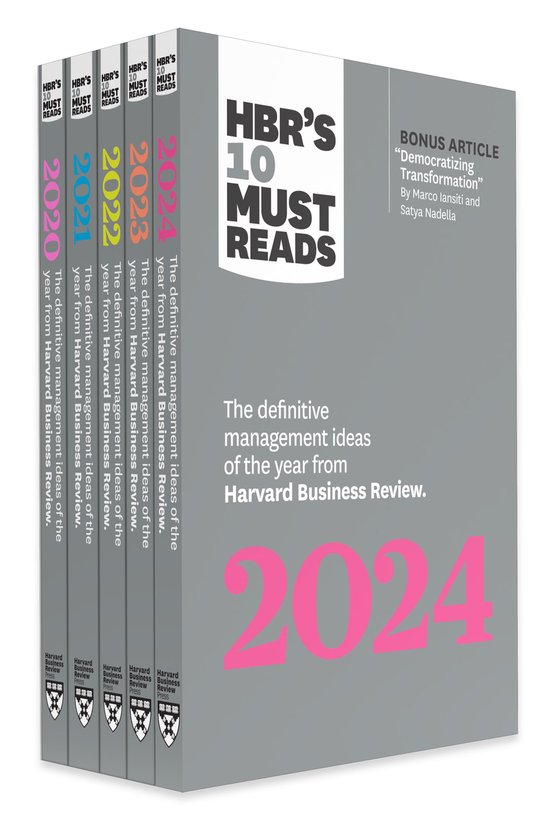 HBR's 10 Must Reads - 5 Years of Must Reads from HBR: 2024 E ... - cover