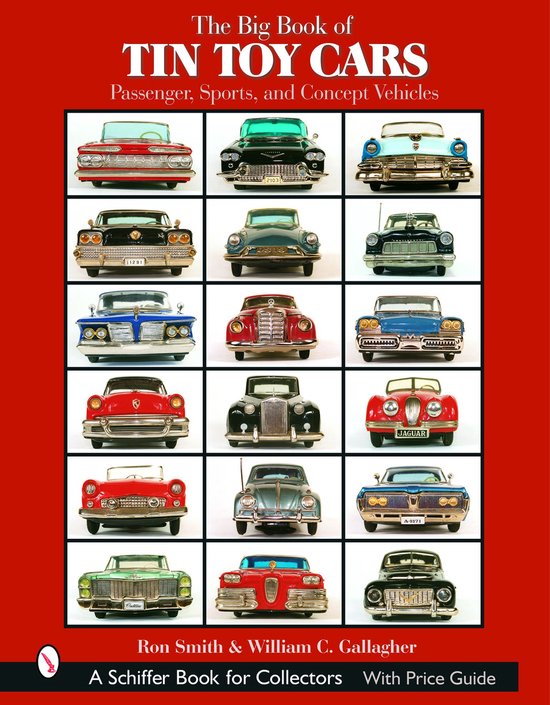 Big Book Tin Toy Cars - cover
