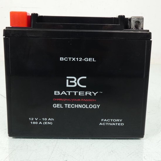 Batterie SLA BC Battery pour Quad Honda 125 ATC 1986 à 1987 YTX12 / 12V 10Ah Neuf