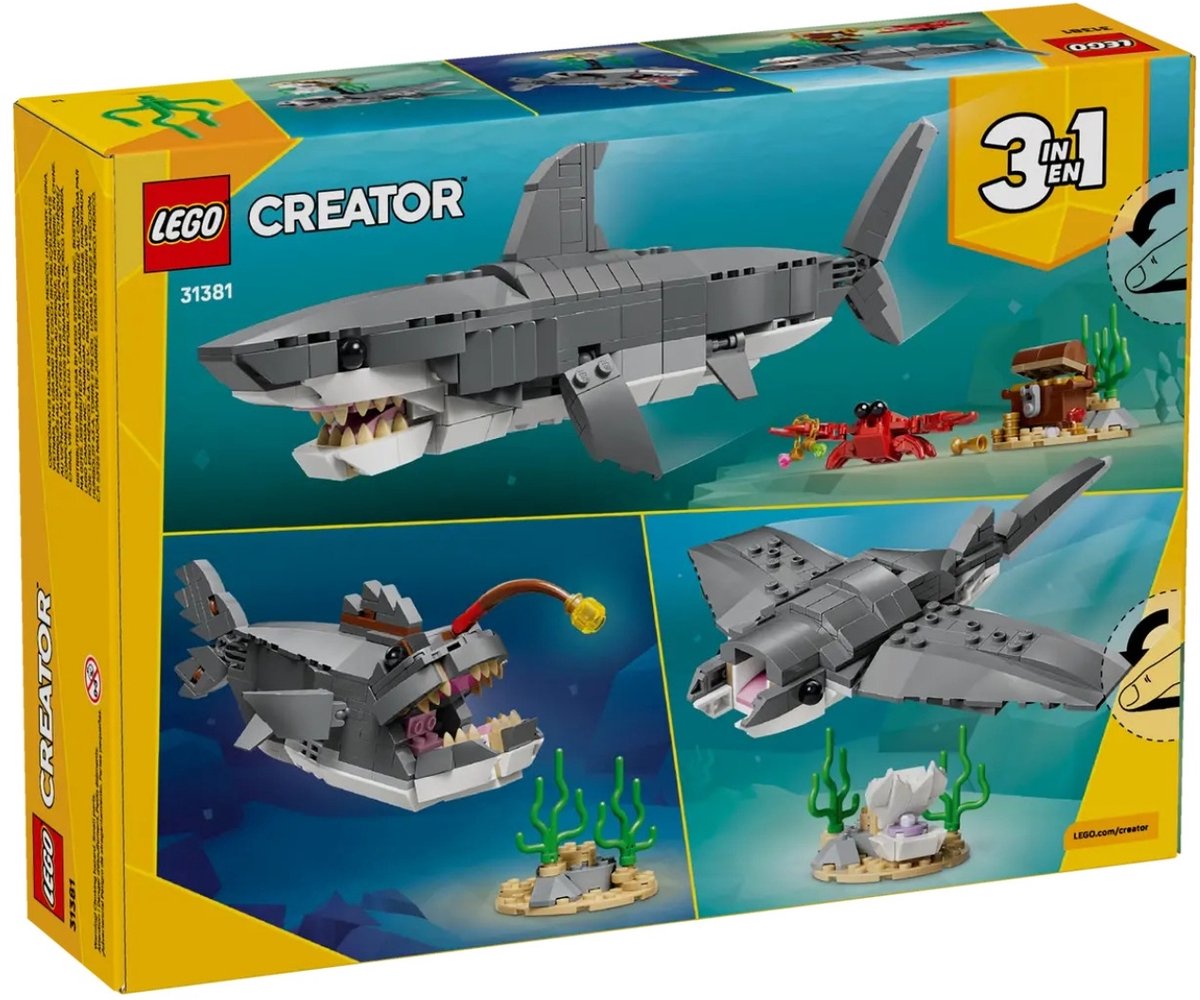 LEGO - Creator 31381 - Woeste Haai Met Schatkist – foto 8