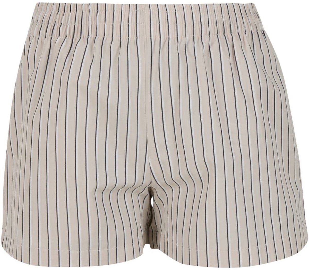 Urban Classics Girls Striped Kinder Korte broek Kids 158/164 Grijs