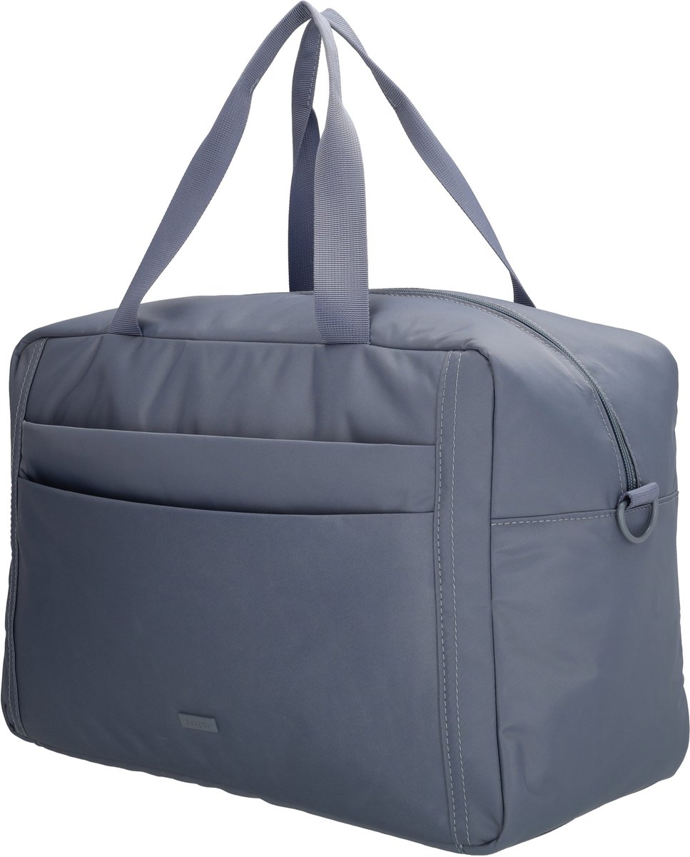 Beagles Duomo Reistas - Weekendtas - Sporttas - Underseater - Veiligheidsrits - Safety Zipper - Dames - Heren - Unisex - Jeansblauw