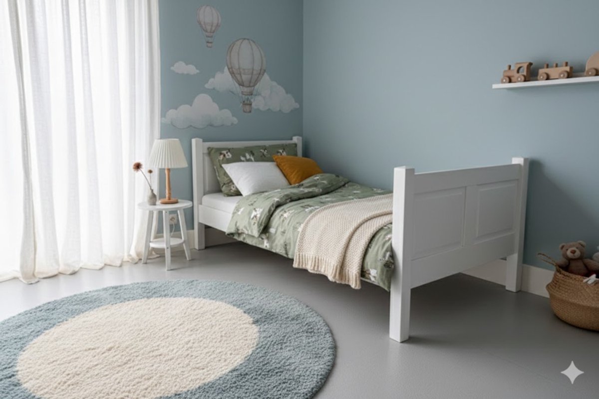 Rockwood® Kinderbed Alex wit inclusief montage met lattenbodem Naturel