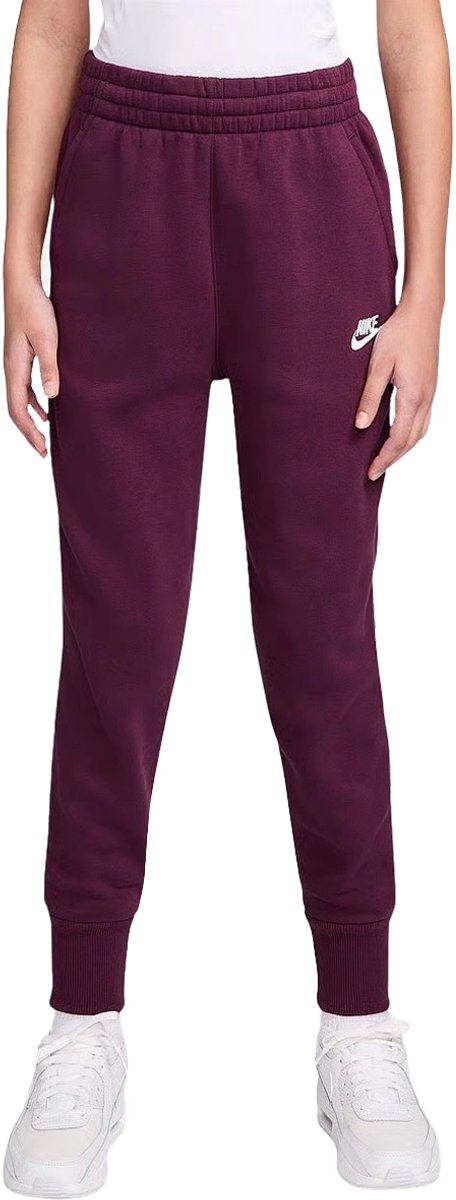 Nike sportswear club fleece joggingbroek in de kleur . Paars