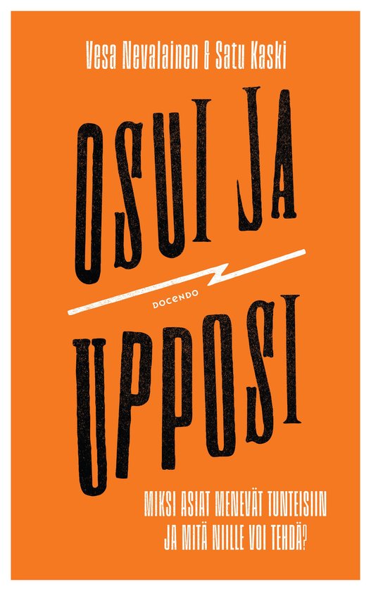 Osui ja upposi - cover