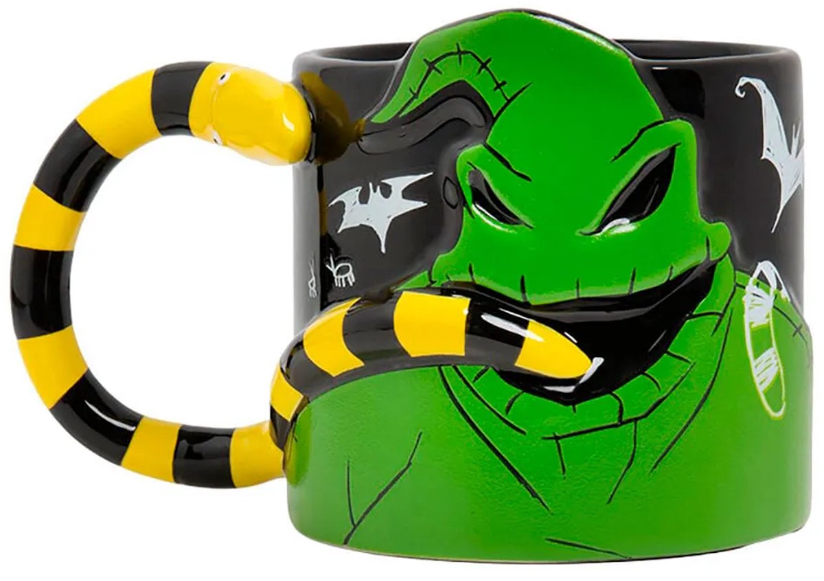 Paladone Products Nightmare before Christmas Shaped Mok / Beker Oogie Boogie Glow in the Dark Cups & Mok / Bekers