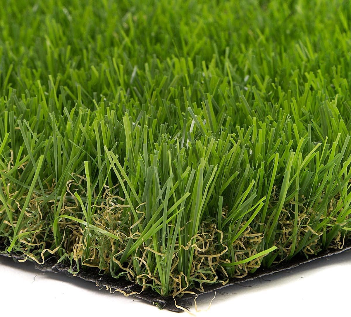 Luxe Kunstgras 40mm met 4 Kleurverlopen voor Tuin en Terras 2x2m