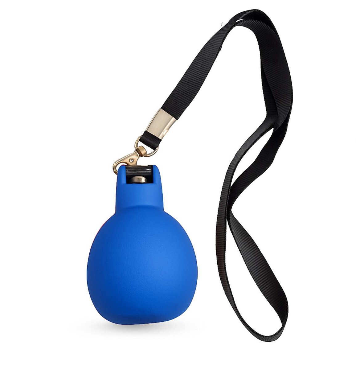 Knijpfluit met Koord - Blauw - Handfluit - Scheidsrechterfluitje - Hondenfluitje - Veelzijdig Inzetbaar - Compact en Lichtgewicht