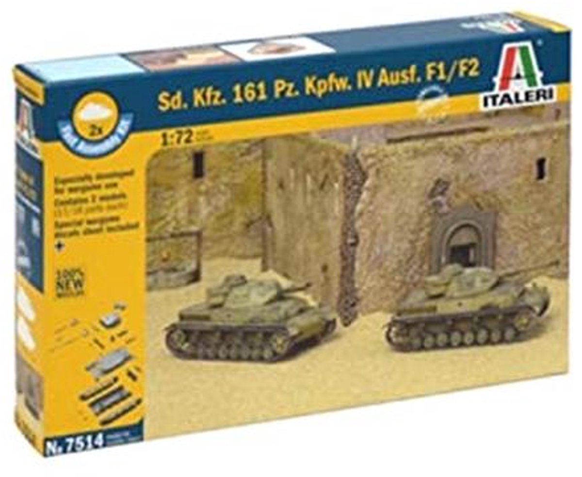 Pantsergevechtswagen IV F1 1:72 Modelbouwset