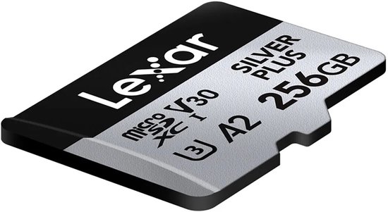 Lexar Professional SILVER PLUS 128GB micro SD kaart