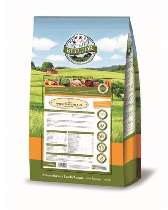 WOOOF High Energy 14kg - Koudgeperst Hondenvoer met Rund - Hoog eiwit en vet - Voor Actieve Honden - 14kg
