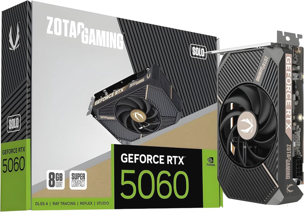 Rtx 5060 8Gb Gddr7 Grafische Kaart Met Hdmi En 3X Displaypoorten videokaart