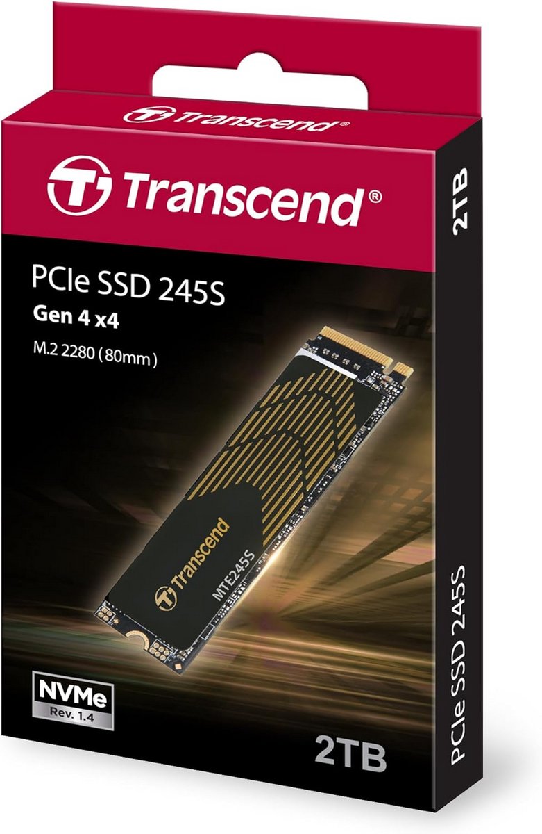 500GB M.2 NVMe SSD PCIe Gen4 x4 Interne Opslag (M.2 2280) voor Hoge Snelheid