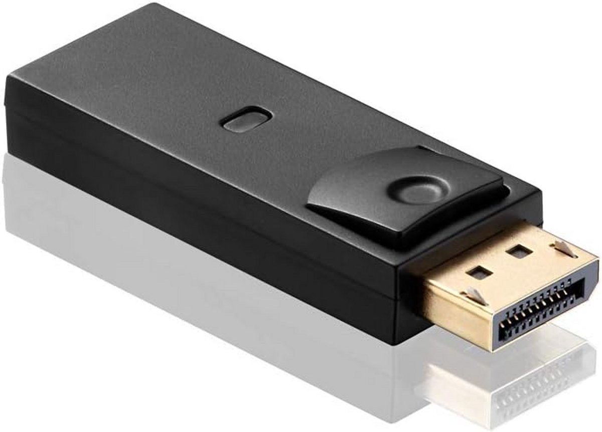 DisplayPort naar HDMI Adapter - Zwart - Maximaal 1080p Full HD