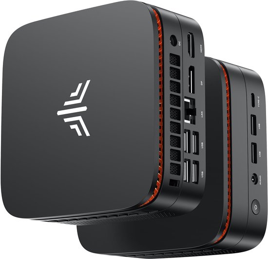 NiPoGi P1 Mini PC avec AMD Ryzen 4300U, W11 Pro (4C/4T, jusqu'à 3,7 GHz ...