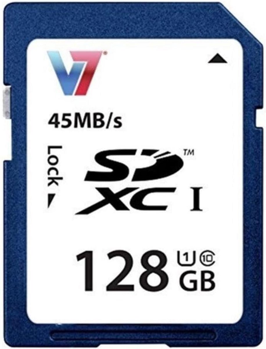Micro-SD-geheugenkaart 128 GB met SD-adapter – Hoogwaardige gegevensoverdracht