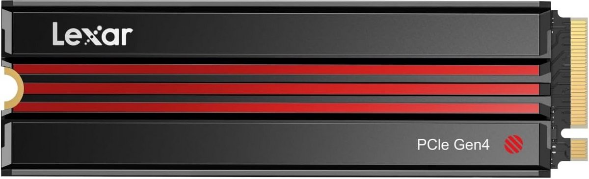 Interne SSD 1TB PCIe Gen4x4 met Koellichaam - Hoge Snelheid Opslag