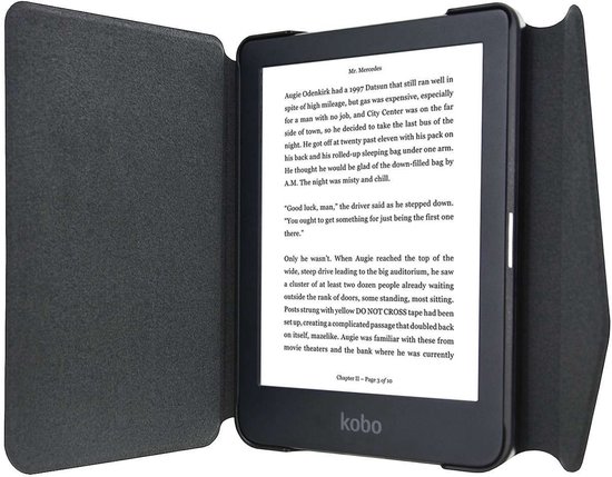 Hoesjes Boetiek - SleepCover voor Kobo Clara HD - Zwart