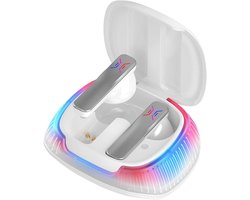 Smart Voice Translator-oordopjes met 74 talen en 70 accenten - Vertaalheadset met stereo geluid voor directe vertalingen via app - Geschikt voor muziek en bellen - Wit