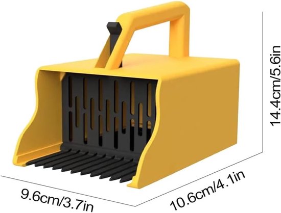 Blauwe bessen plukgereedschap met kam - Bessen plukhark - Uitgerust met een metalen kam en ergonomische handgreep - Geschikt voor het plukken van blauwe bessen, veenbessen, kleine bessen, enz. - Home Farm Supplies — afbeelding 5