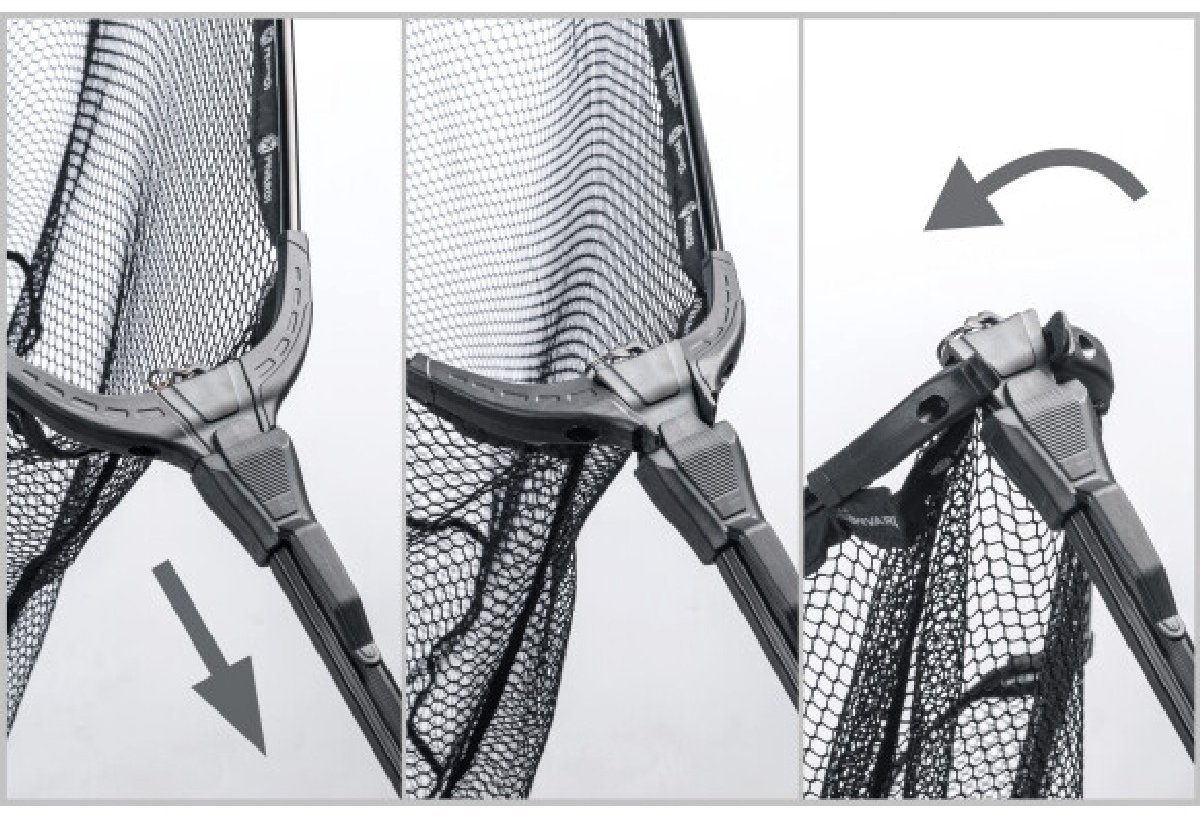 Mivardi Metal Pro Landing Net 2,10 m 70x70x60cm