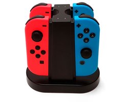 Bigben - Oplaadstation - Quad Charger 4 Joy-Con - Geschikt voor Nintendo Switch