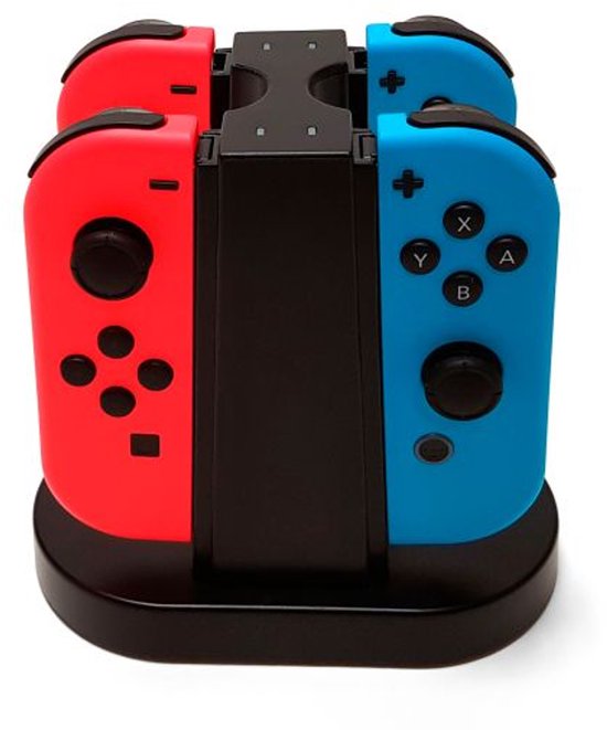 Bigben - Oplaadstation - Quad Charger 4 Joy-Con - Geschikt voor Nintendo Switch