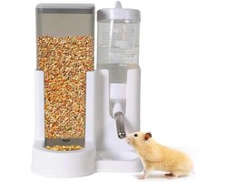 Gsedaox- Kleine Huisdieren Drinkfles -Anti-Druppel Hamster Waterfles-80ml-Waterdispenser voor Konijn Cavia Chinchilla