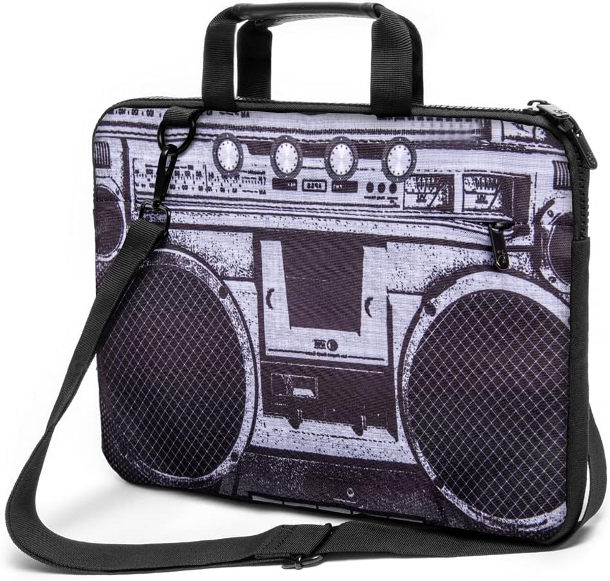 Canvas Laptop Notebook Tas 15-15,6 inch met Handvat en Ritsvak