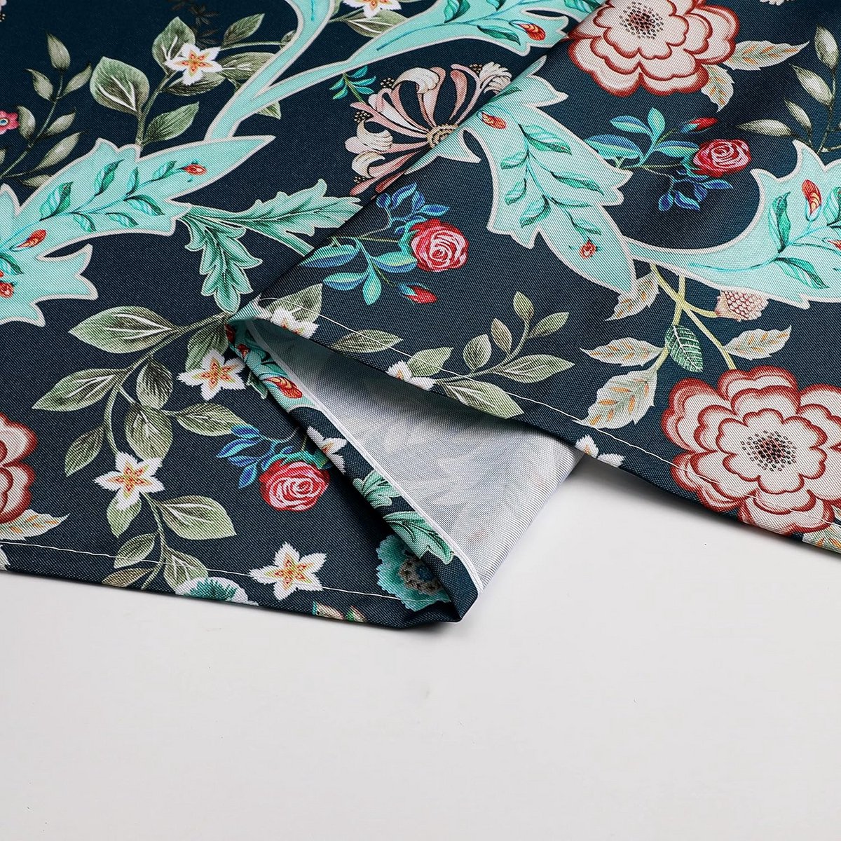 Tafelkleed polyester Bloemenprint 230cm x 140cm Waterafstotend Eetkamerkeuken