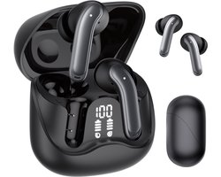 Audiocore - Hoofdtelefoon - draadloze - hybride ANC, ENC - 6 microfoons - oplaadetui - Tuya, AC591 PRO