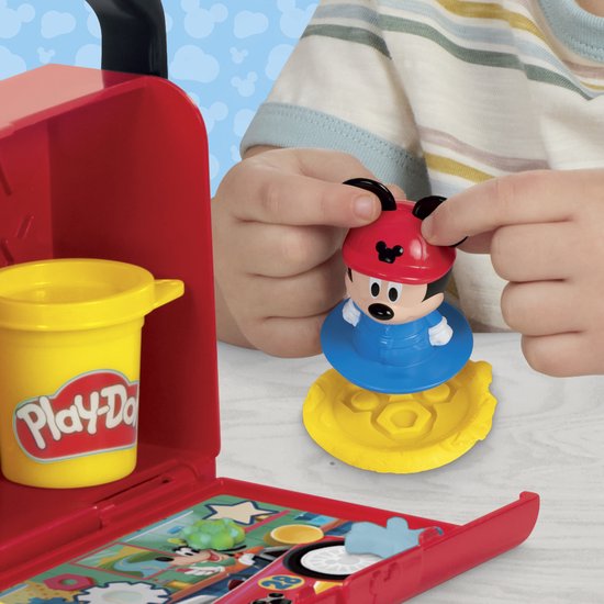 Play-Doh Disney Junior Garage op reis, Mickey-speelgoed