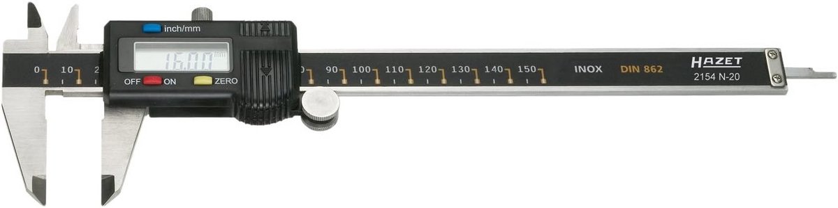 Digitale Schuifmaat 150 mm - Roestvrij Staal - Met RS232 C Interface