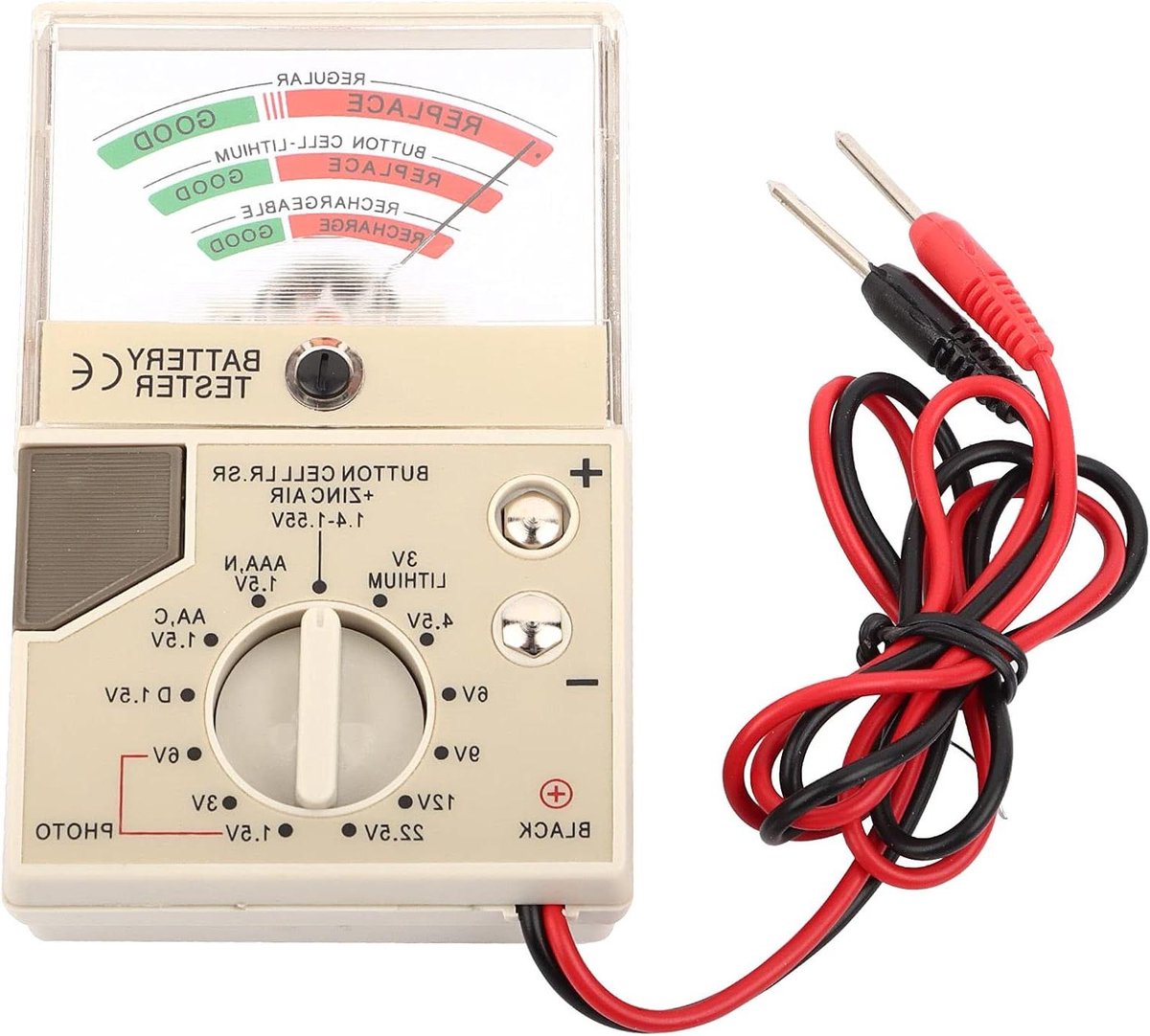 Allecta - Horlogebatterijtester voor Knoopcelspoel Horloges - Draagbare Pulstester en Analyzer met Batterijtool - Duurzame Accessoire voor Horlogemakers