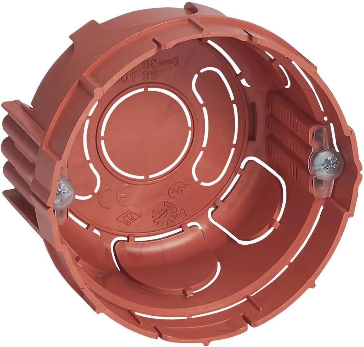 Ronde Inbouwdoos voor Metselwerk - Diepte 30 mm tot 40 mm