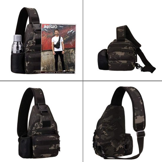 XD Design Rugzak Boxy Sling 2,5L Navy | Crossbody tas XD Design Rugzak Boxy Sling 2,5L Navy | Crossbody tas
