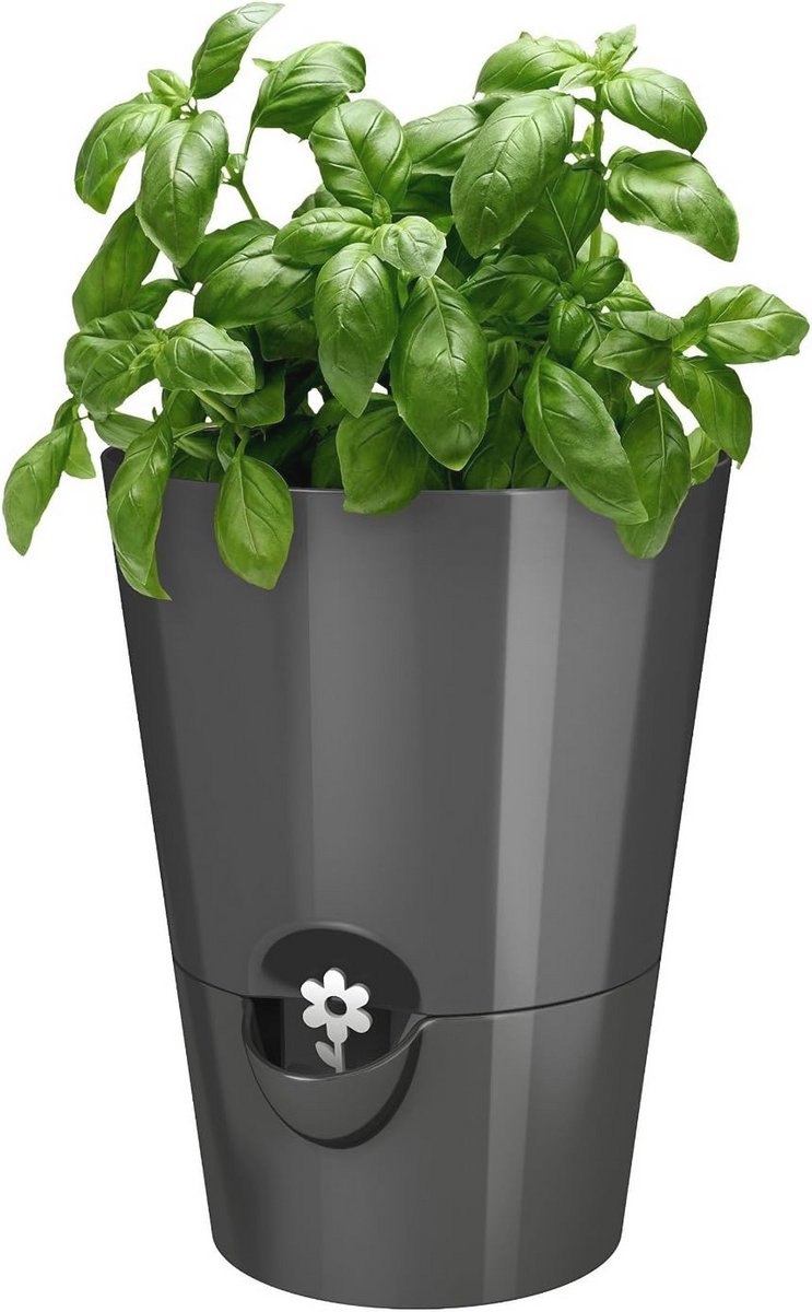 Kruidenpot met Zelfbewatering voor Verse Keukenkruiden - 13 cm