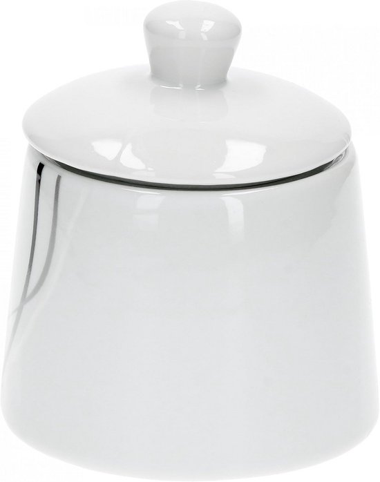 Retro HK Living Suikerpot Petal - 70's Aardewerk Elegantie