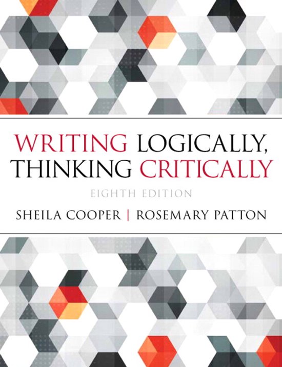 Writing Logically Thinking Critically - cover
