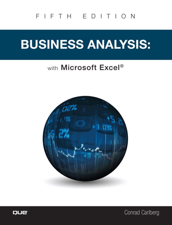 Business Analysis with Microsoft Excel - cover