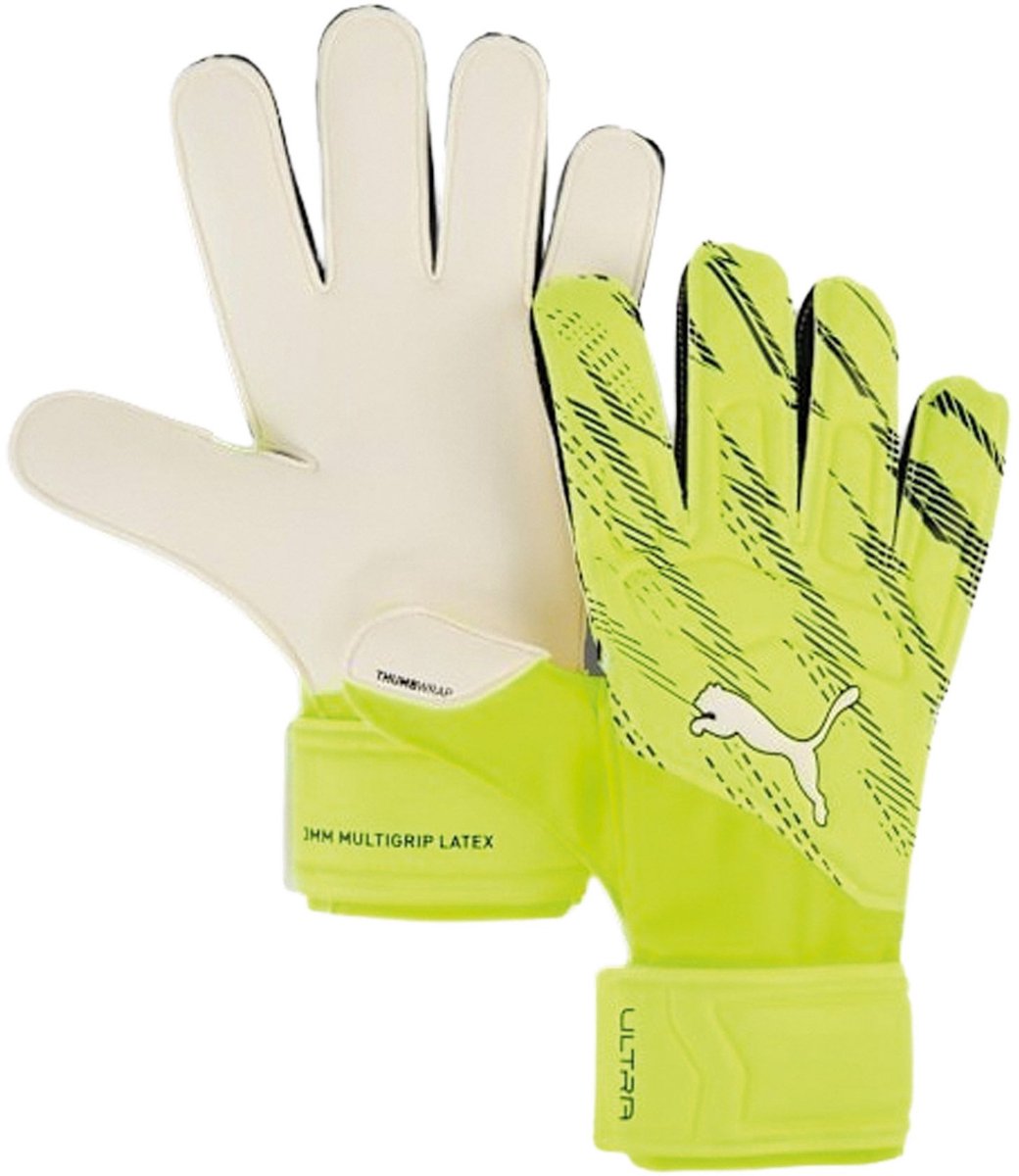Puma Ultra Match RC Ultra Yellow Alert Black Keepershandschoenen - Maat 7