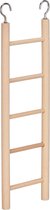 Houten ladder met 5 treden - 22 x 7 cm