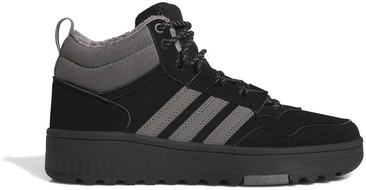 Adidas Hoops 4.0 Mid Schoenen 1/3 Jongens Meisjes Zwart