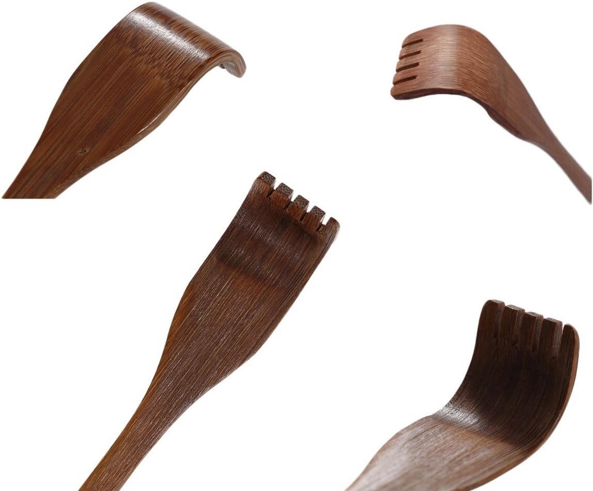 Houten Rugkrabber en Massageapparaat - Uitschuifbaar & Draagbaar