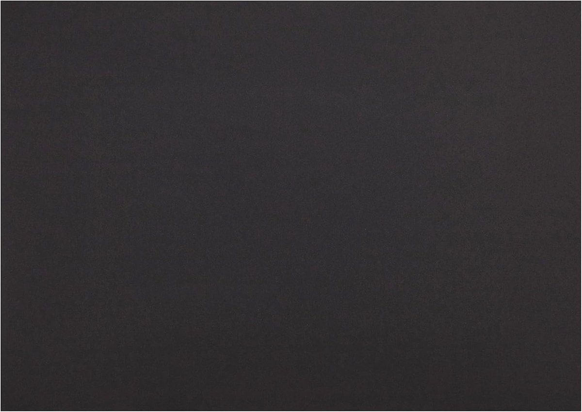 Kleurrijk Tekenkarton 50x70 cm Zwart 10 Stuks 300 g/m