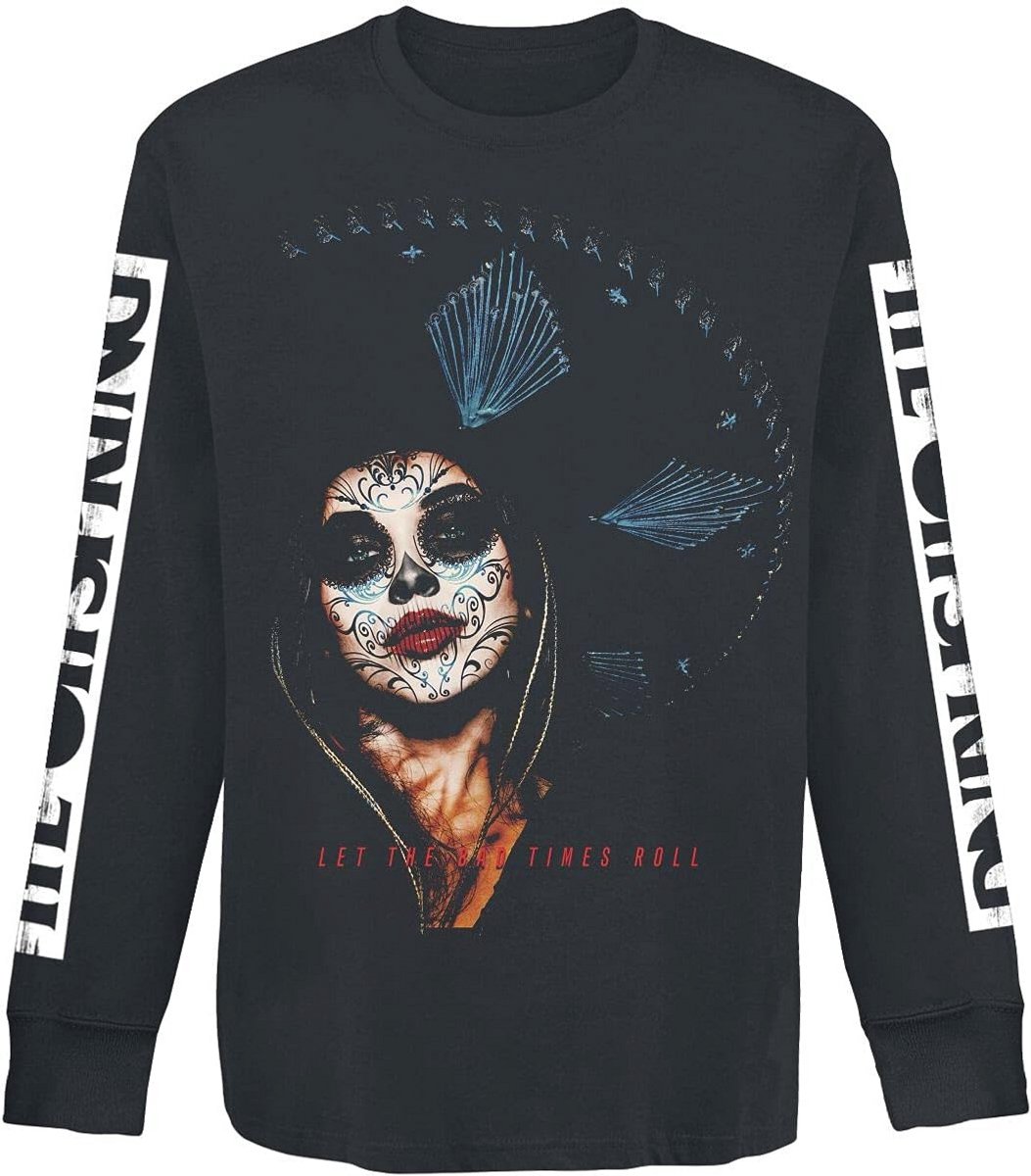 Bad Times Shirt met lange mouwen - Dames en heren band merch zwart