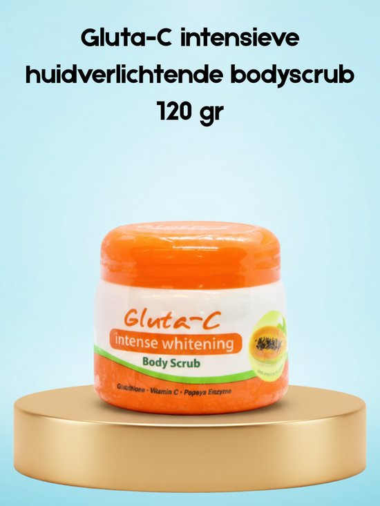 Intense Whitening Body Scrub met Papaya enzyme