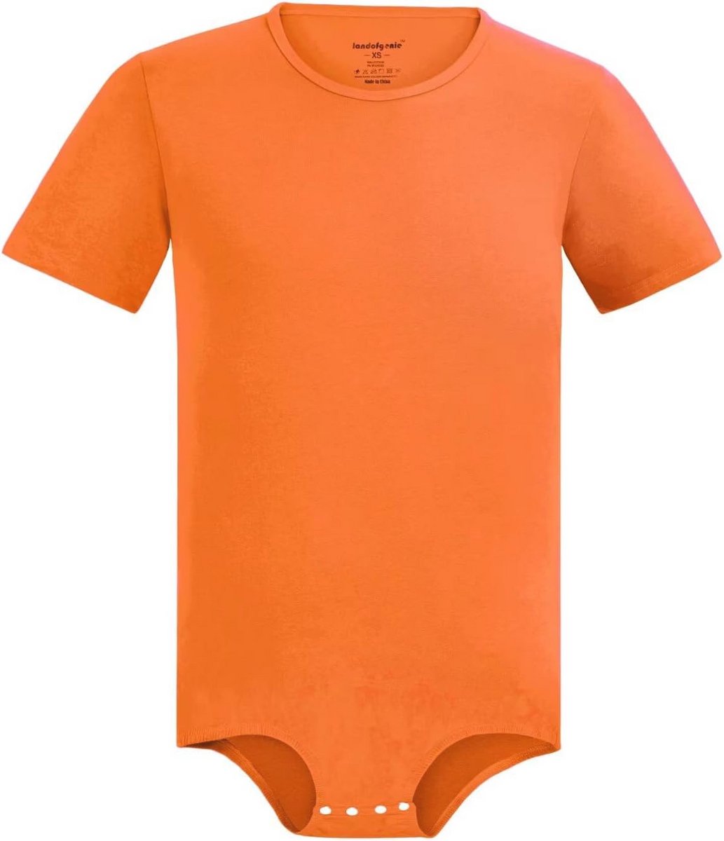Heren Korte Mouw Romper Pyjama Bodysuit One Piece
