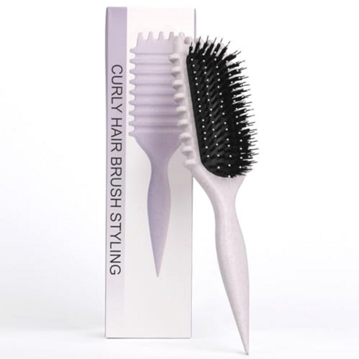 Krul Borstel voor Definitie en Volume van Krullen - Styling Brush voor Mannen en Vrouwen